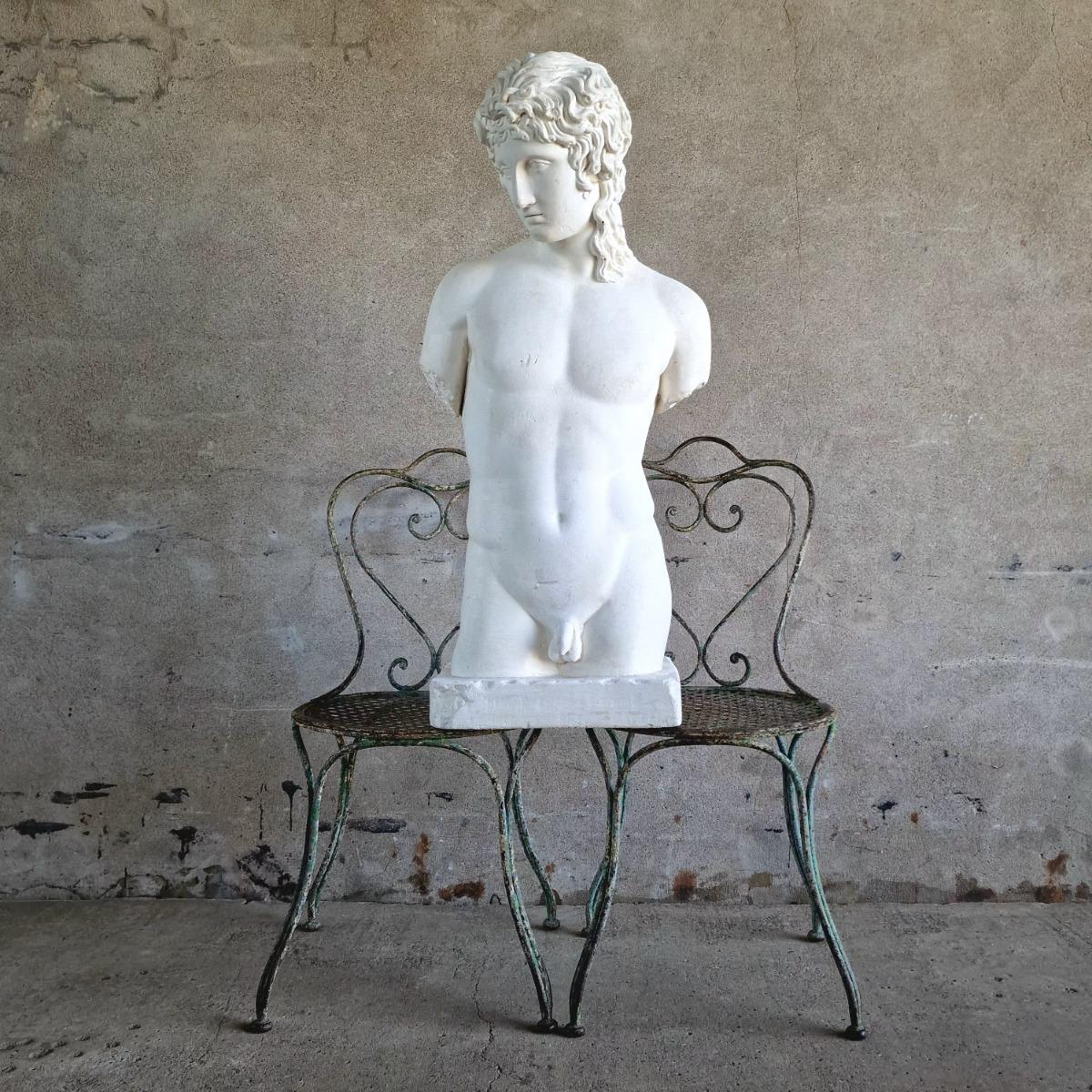 Plaster greek torso