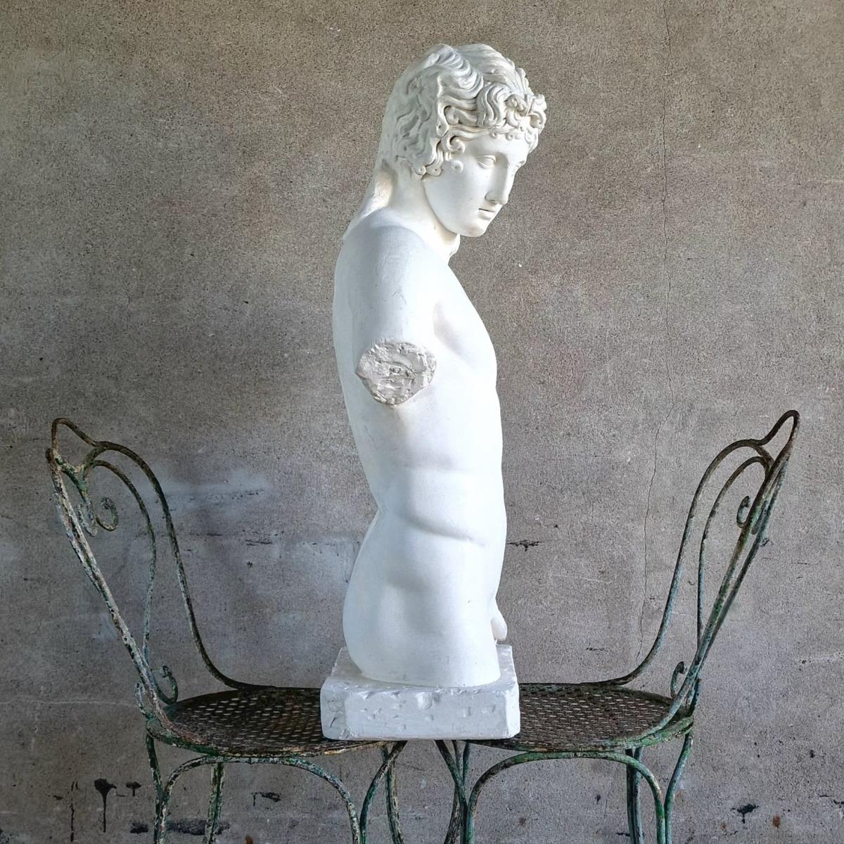 Plaster greek torso
