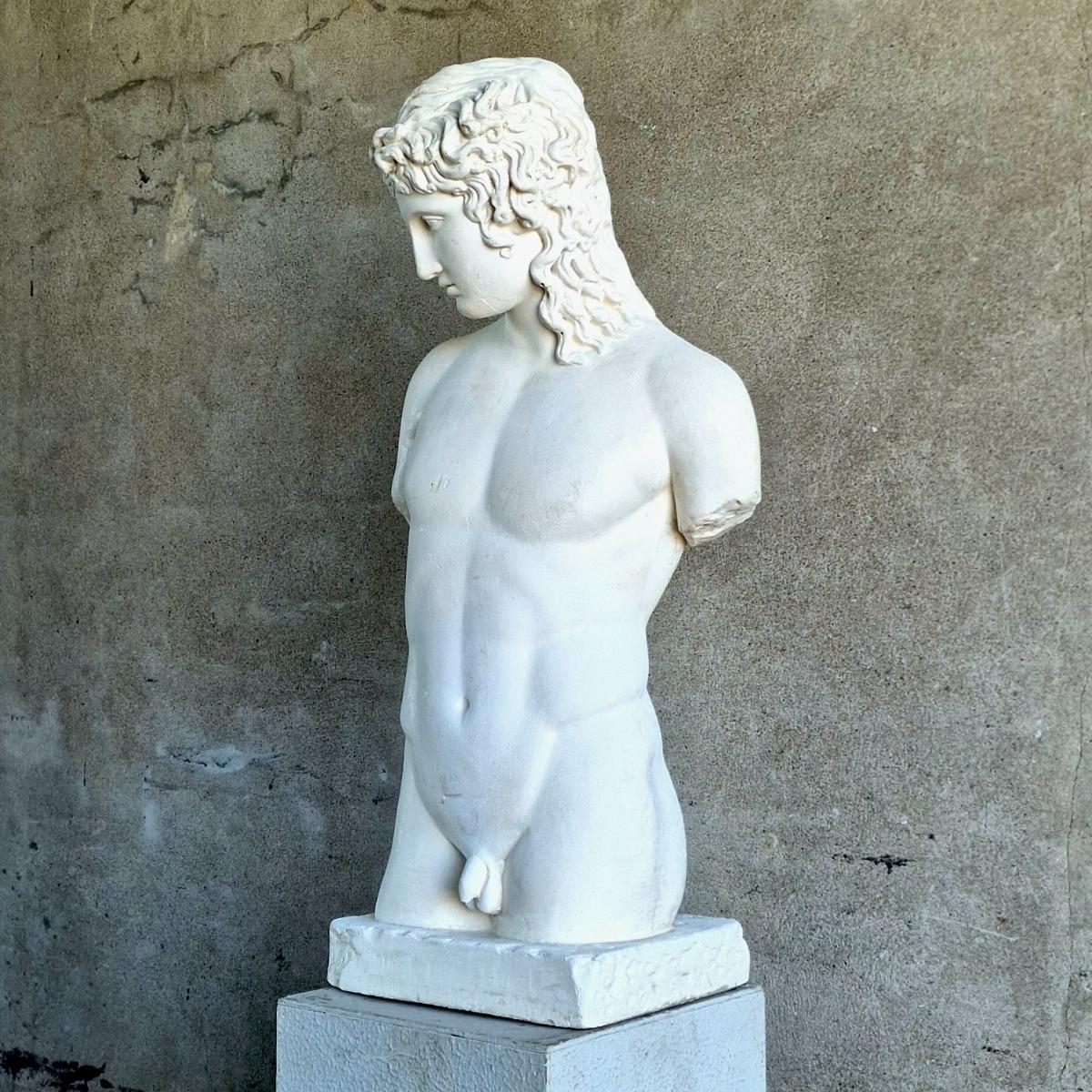 Plaster greek torso