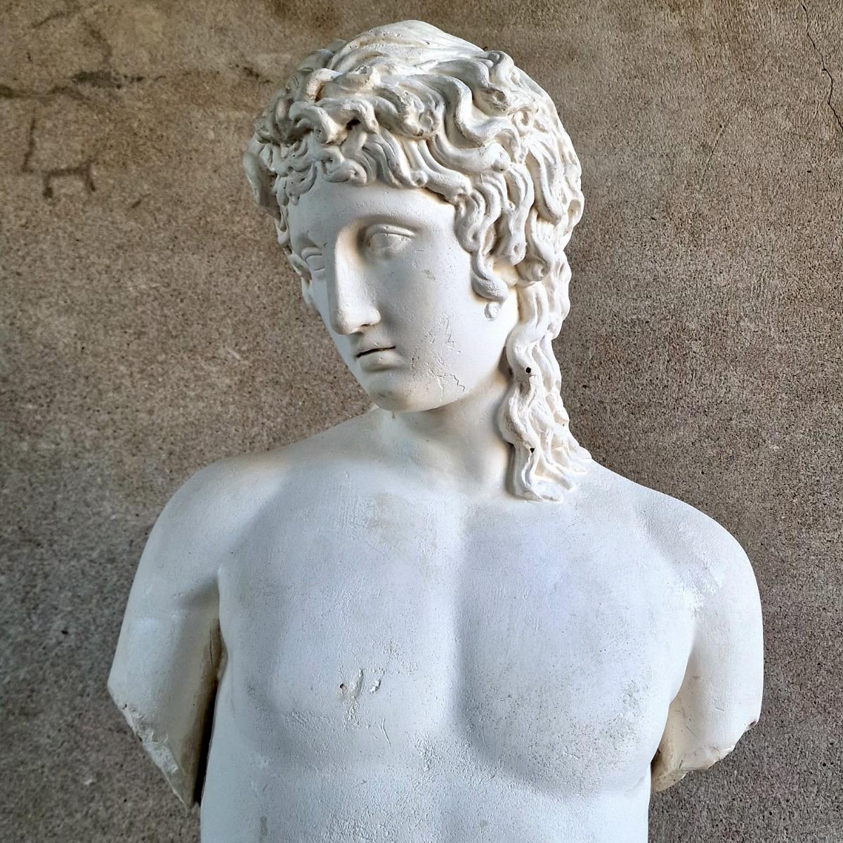Plaster greek torso