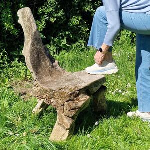 Primitive wooden chair