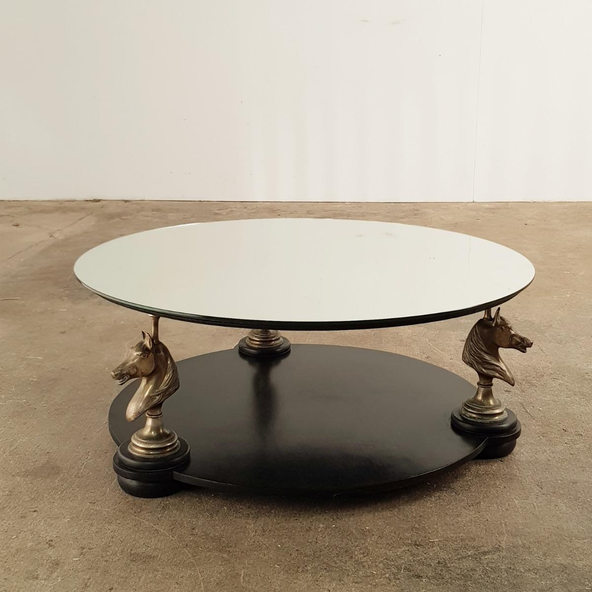 Round coffee table