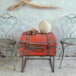 Suitcase on bespoke base