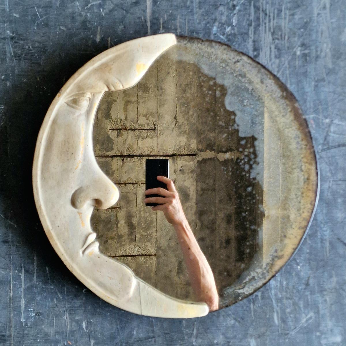 'The man in the moon' mirror