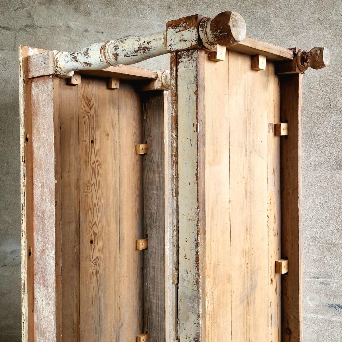Wooden console table