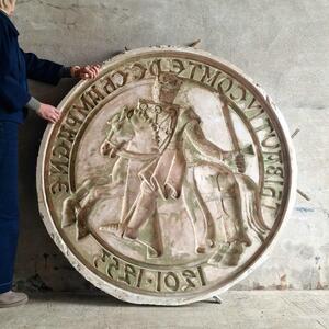 XL plaster wall decoration