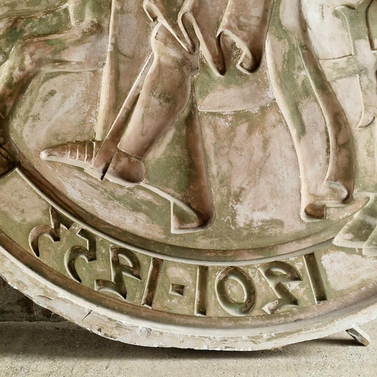 XL plaster wall decoration