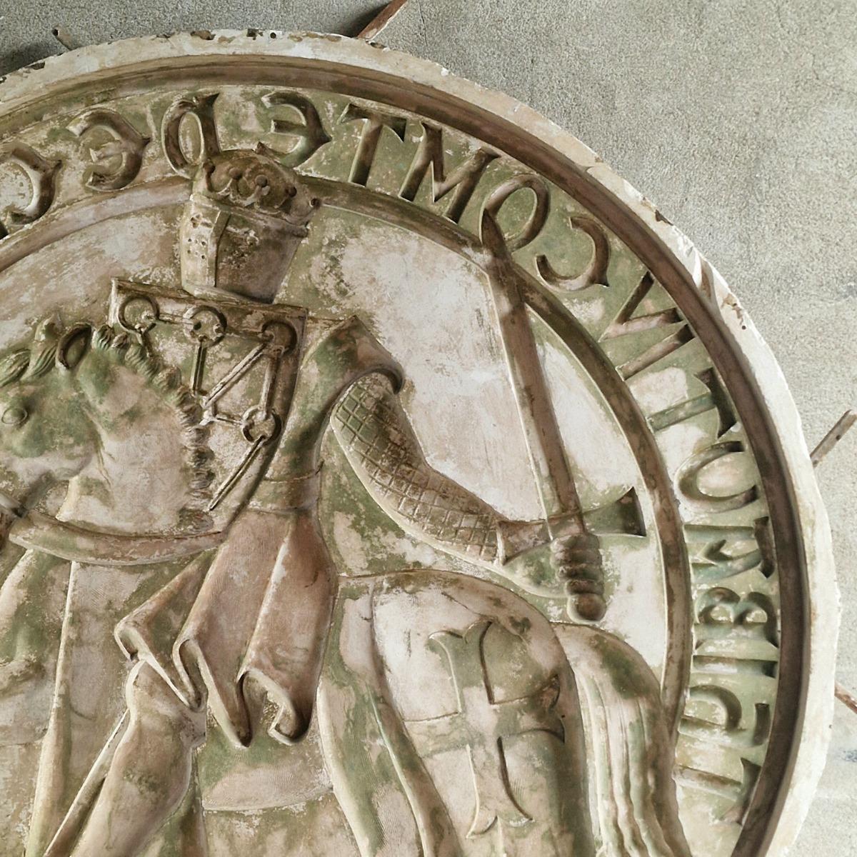 XL plaster wall decoration