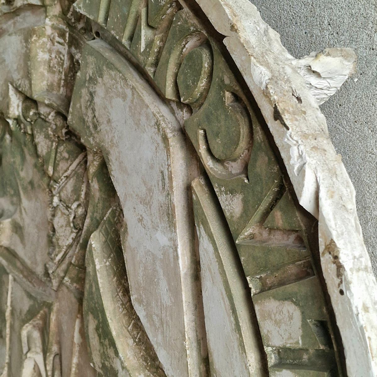 XL plaster wall decoration