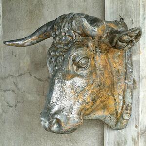 XL zinc bull's head